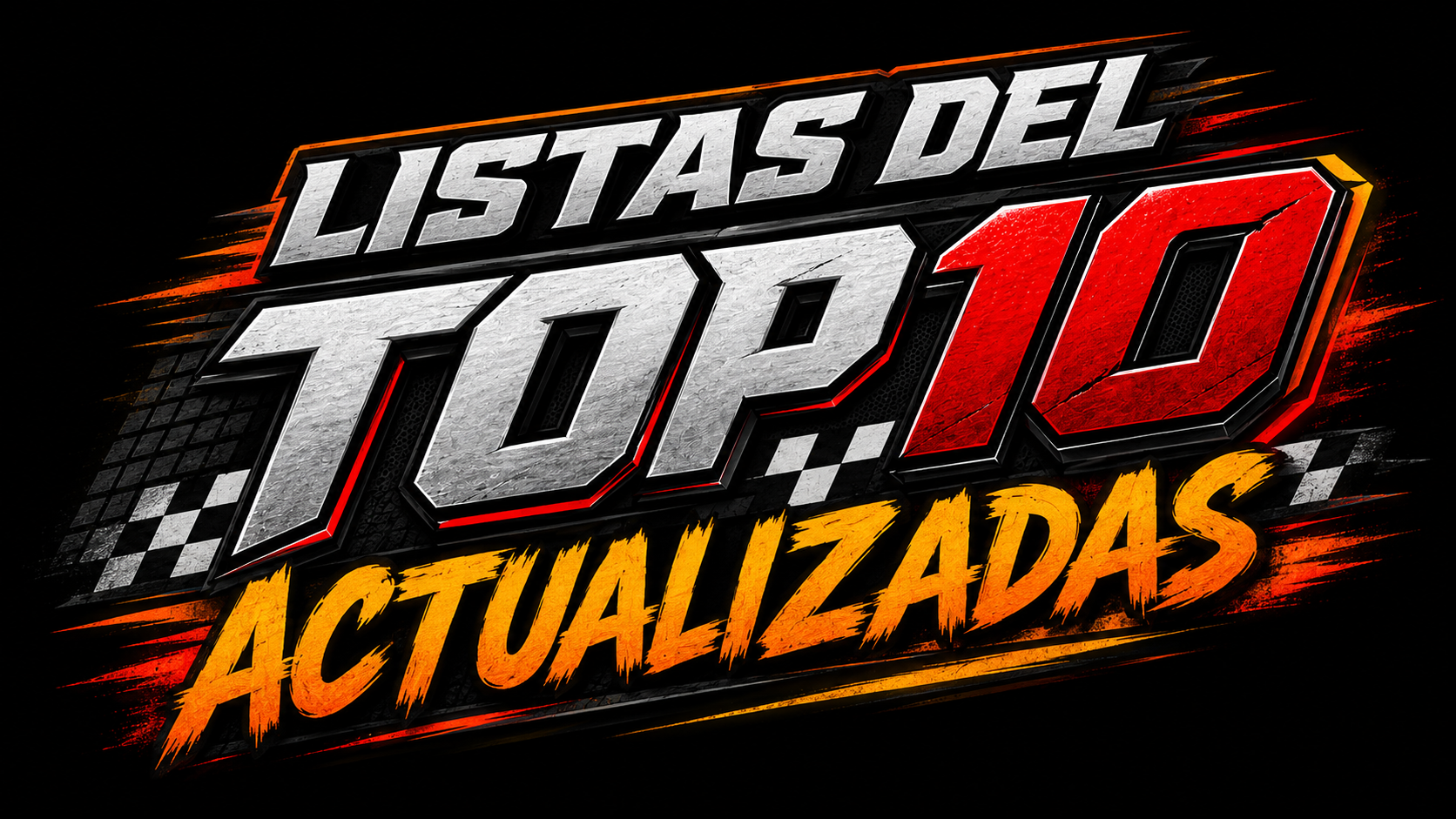 Listas del TOP10 actualizadas